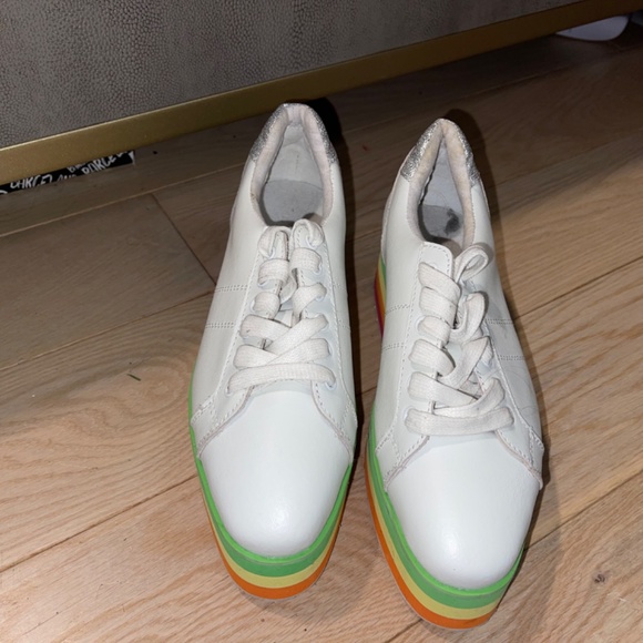 Rainbow platform sneakers US 7.5 - Picture 3 of 4